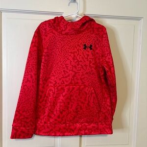 Under Armour Kids Digital Red Hoodie